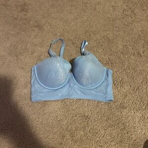 Blue bra